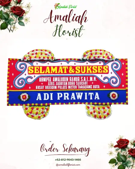 Papan Bunga Ucapan Selamat Sawah Luhur