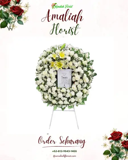 Krans Bunga Duka Sawah Luhur